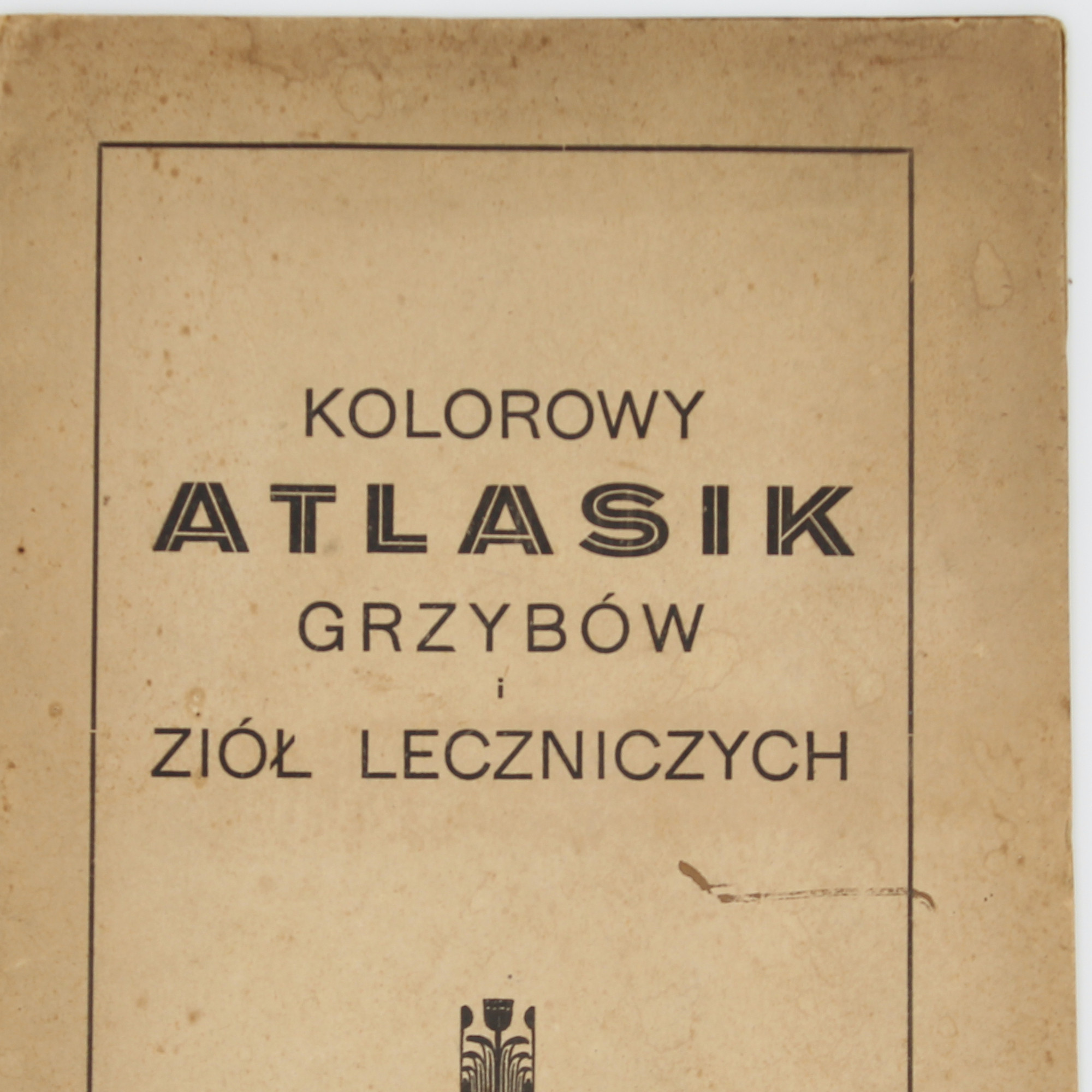 KOLOROWY ATLASIK grzybów i ziół leczniczych, [s.l.] [1910]