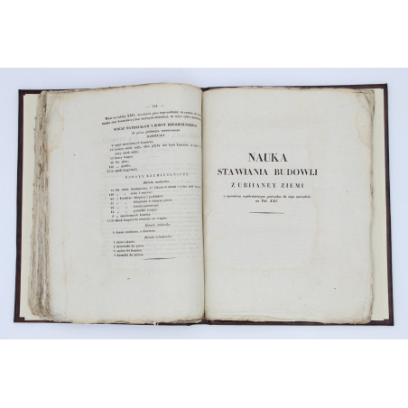 CZAKI A., Wzory budowli wieyskich, Warszawa 1830