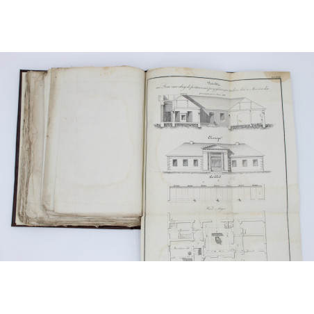 CZAKI A., Wzory budowli wieyskich, Warszawa 1830