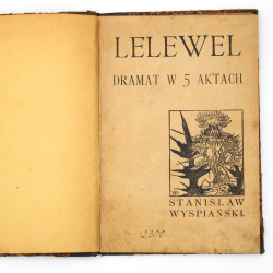 WYSPIAŃSKI S., Lelewel, Kraków 1899