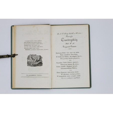 MARCINKOWSKI K. J., Rzeki polskie. Poema, Warszawa 1826