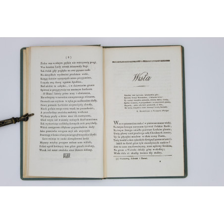 MARCINKOWSKI K. J., Rzeki polskie. Poema, Warszawa 1826