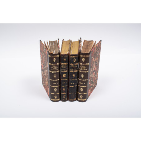 VIREY J.J., Historya naturalna rodu ludzkiego.  Z 10 tablicami kolorowanych rycin. T. I–IV, Warszawa  1843