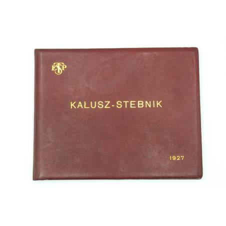 KAŁUSZ-STEBNIK, Luksusowa wersja albumu, Lwów  1927