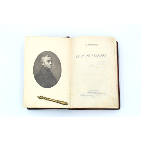 TARNOWSKI S., Zygmunt Krasiński, Kraków 1912