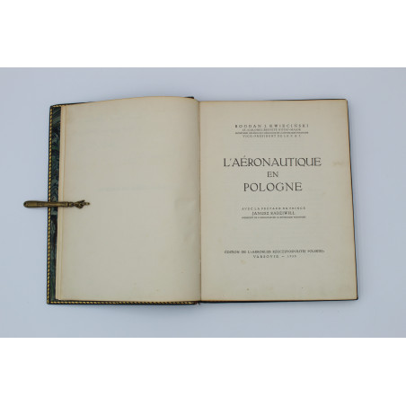 [ZJAWIŃSKI B., Luksusowa oprawa], L'Aeronautique en Pologne, Varsovie 1935