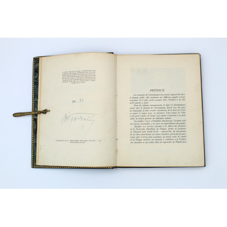 [ZJAWIŃSKI B., Luksusowa oprawa], L'Aeronautique en Pologne, Varsovie 1935