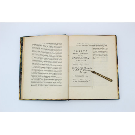 [ZJAWIŃSKI B., Luksusowa oprawa], L'Aeronautique en Pologne, Varsovie 1935