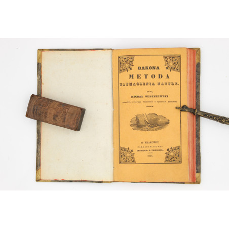 WISZNIEWSKI M., Bakona metoda tłumaczenia natury, Kraków 1834