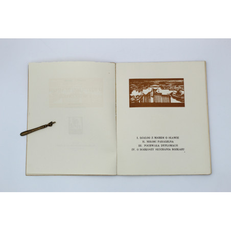 ZALESKI Z. L., O rzeczach błahych i wiecznych, Paryż 1929