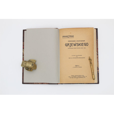 GAJEWSKI F., Pamiętniki Franciszka z Błociszewa Gajewskiego, pułkownika wojsk polskich (1802-1831, Poznań 1913