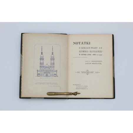 MANTEUFFEL G., Notatki o dziejach wiary rzymsko-katolickiej w Rydze, Warszawa  1902