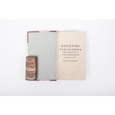 SZUBERT M., Monografia sosny pospolitey, "Rocznik Tow. Królew. Warszaw.". T. XIV, 1821