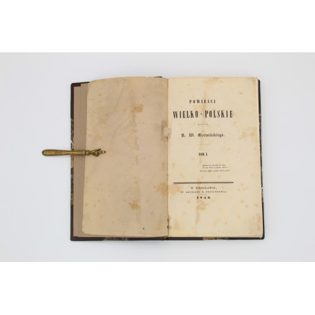 BERWIŃSKI, R. W., Powieści wielko-polskie, Wrocław  1840