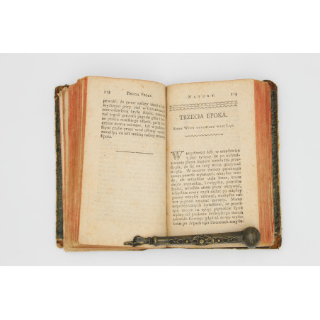 BUFFON Georges, Epoki natury przez Pana Buffon wydane [Les époques de la nature], Warszawa 1786