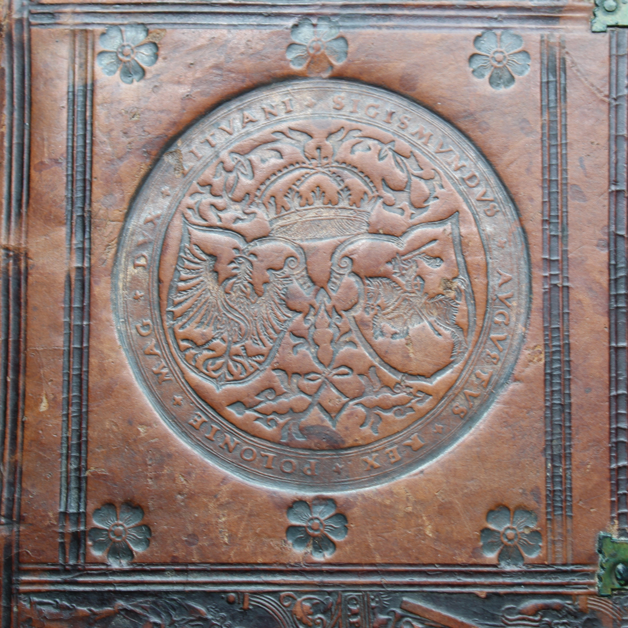 [SUPEREKSLIBRIS KRÓLA ZYGMUNTA AUGUSTA] FLAWIUSZ J., Los siete libros de Flavio Josefo, Anvers [Antwerpia] 1557