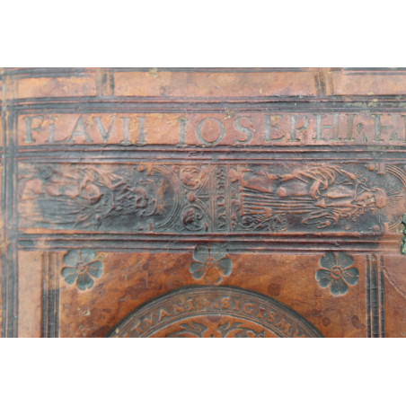 [SUPEREKSLIBRIS KRÓLA ZYGMUNTA AUGUSTA] FLAWIUSZ J., Los siete libros de Flavio Josefo, Anvers [Antwerpia] 1557