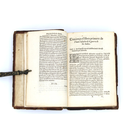 [SUPEREKSLIBRIS KRÓLA ZYGMUNTA AUGUSTA] FLAWIUSZ J., Los siete libros de Flavio Josefo, Anvers [Antwerpia] 1557