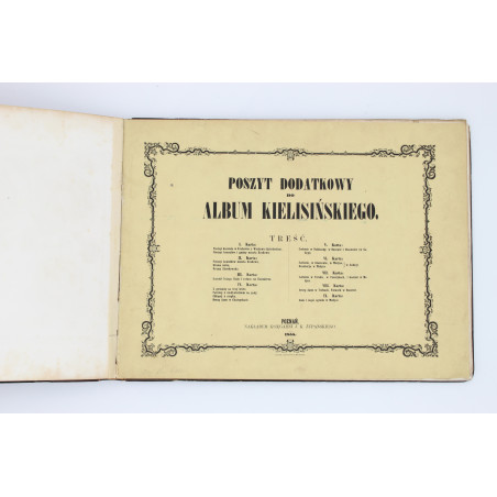 KIELISIŃSKI K. W., Album K.W. Kielisińskiego, Poznań 1855