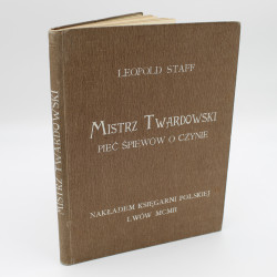 STAFF L., Mistrz Twardowski, Lwów 1902