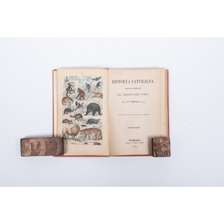 STRÄSSLE Fr., Historya naturalna krotko zebrana dla młodocianego wieku. Wydanie drugie, Warszawa 1869