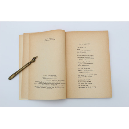 HERBERT Z., Struna światła, Warszawa 1956