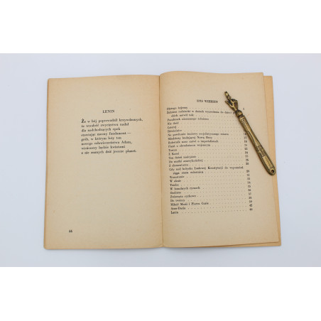 SZYMBORSKA W., Dlatego żyjemy, Warszawa 1952