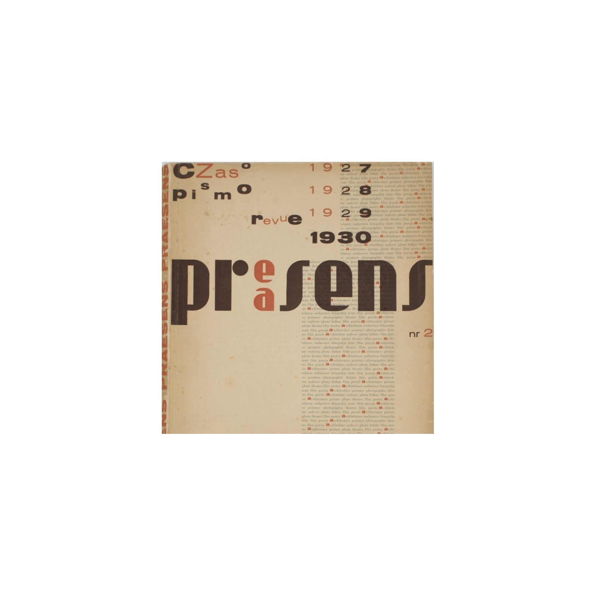 [PRAESENS], Czasopismo Praesens. Maj 1930. Nr 2, Warszawa 1930