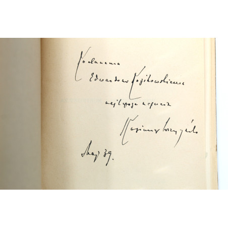 WIERZYŃSKI K. O Bolesławie Leśmianie, Warszawa 1939