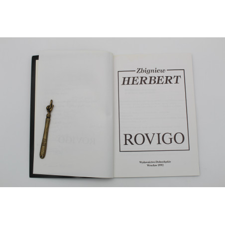 [DEDYKACJA] HERBERT Z., Rovigo, Wrocław  1992