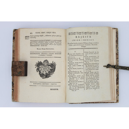 [NARUSZEWICZ A.] Tacyta Dzieła wszystkie. Tom I-II, Warszawa 1772-1773