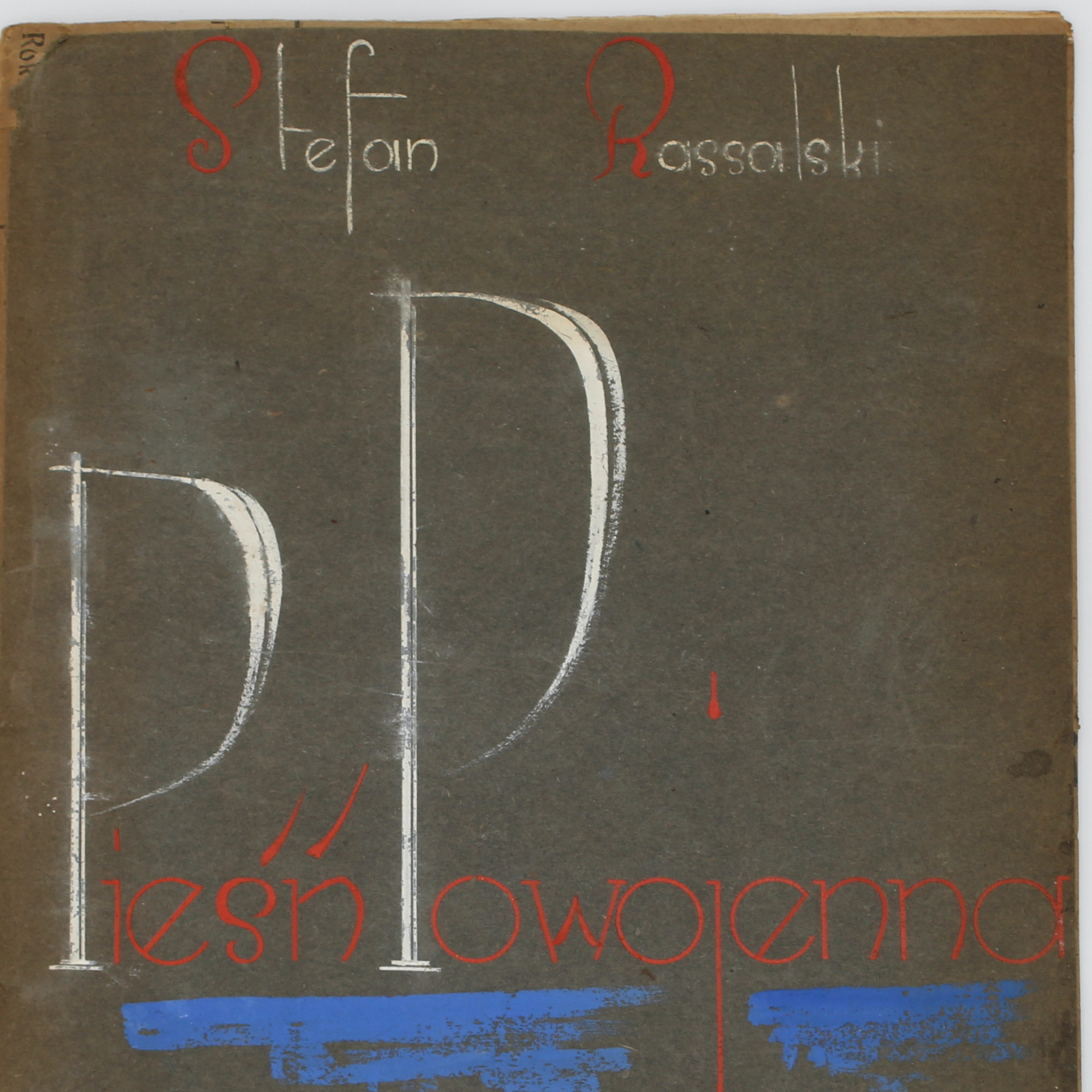 RASSALSKI S., Pieśń powojenna. Poemat, [b.m.] 1941