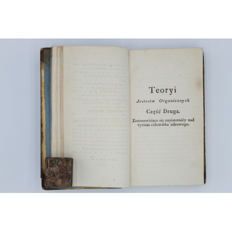 ŚNIADECKI J., Teorya jestestw organicznych. T. II, Wilno 1811
