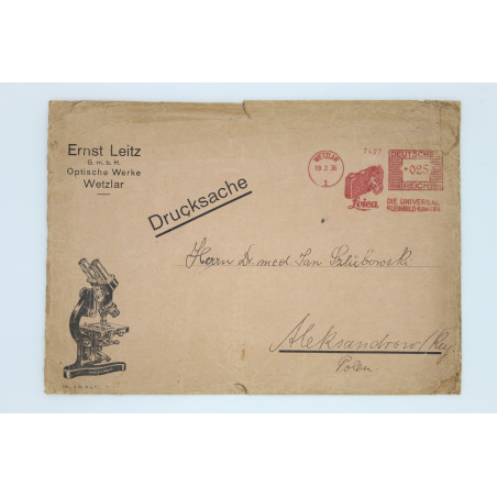 [KATALOG] ZEISS'A MIKROSKOPY. Jeneralna reprezentacja Dom Handlowy J. Segałowicz, [przed 19.03.1936] 