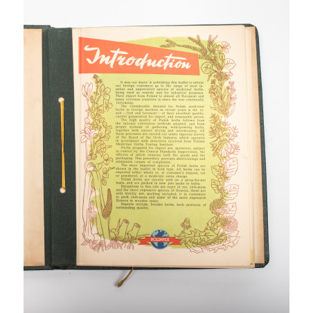 Polish medicinal herbs, Warszawa 1920-1939