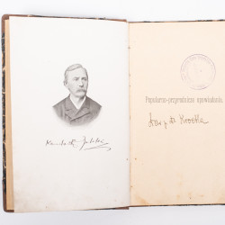 JELSKI Konstanty, Popularno - przyrodnicze opowiadania z pobytu w Gujanie francuzkiej i po części z Peru, Kraków 1898