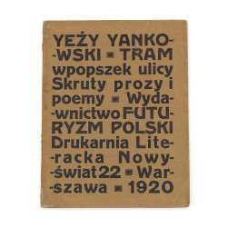 JANKOWSKI J., Tram wpopszek ulicy, Warszawa  1920