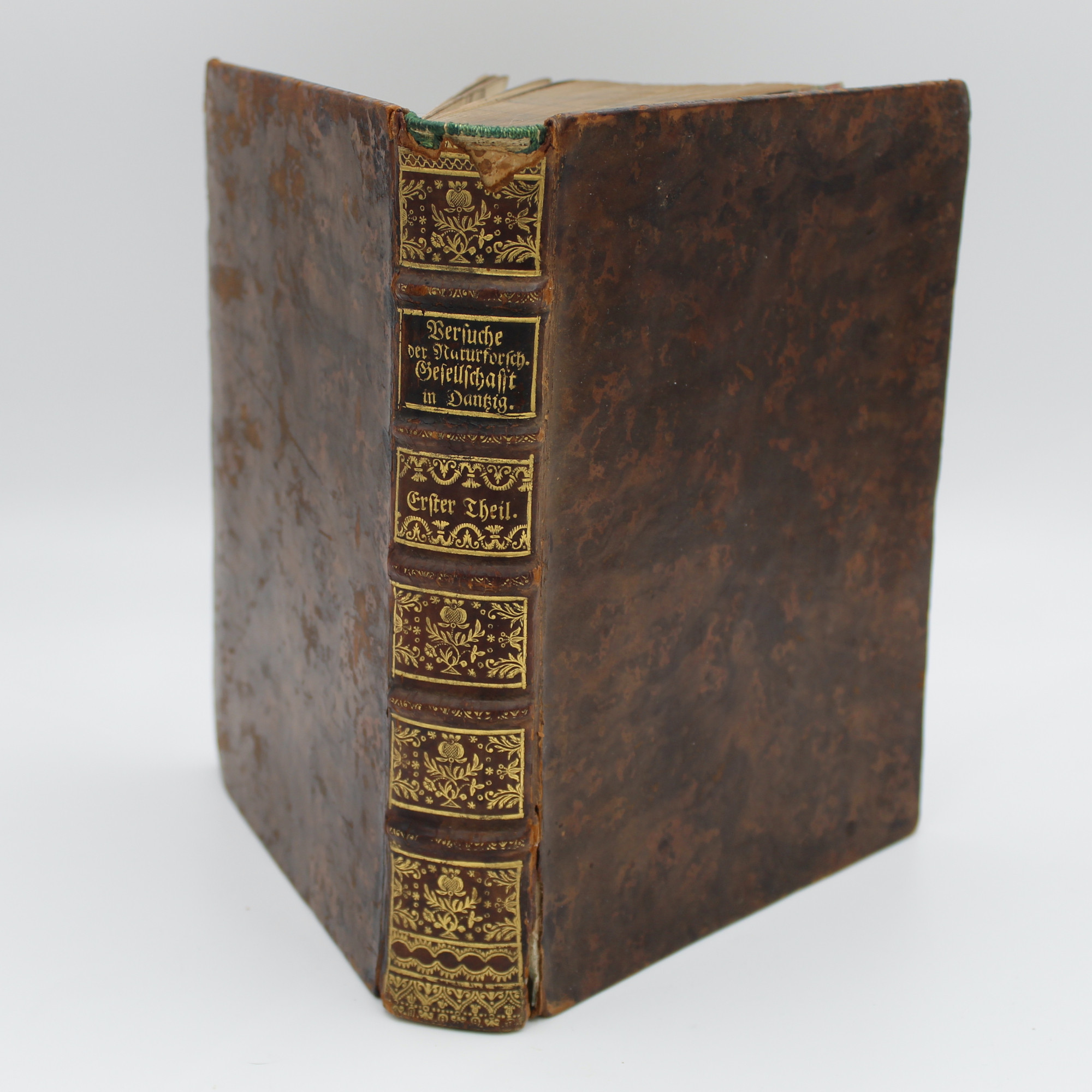 VERSUCHE, Erster Theil, Dantzig  1747