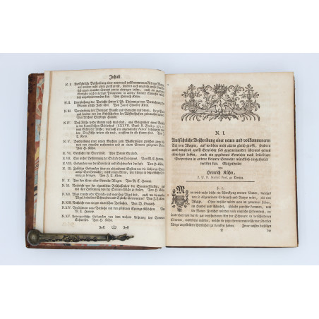 VERSUCHE, Erster Theil, Dantzig  1747