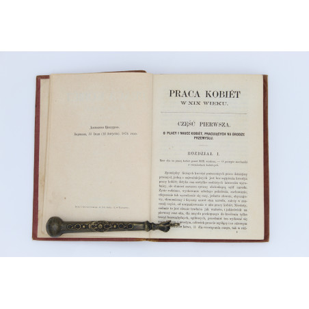 LEROY-BEAULIEU Paul, Praca kobiet w XIX wieku [Le Travail des femmes au XIXe siècle], Warszawa 1875