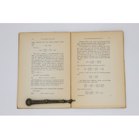 ŁUKASIEWICZ J. [LUKASIEWICZ], Die logischen Grundlagen der Wahrscheinlichkeitsrechnung, Krakau 1913