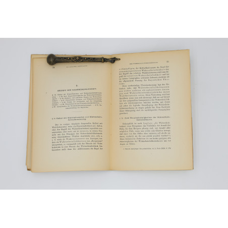 ŁUKASIEWICZ J. [LUKASIEWICZ], Die logischen Grundlagen der Wahrscheinlichkeitsrechnung, Krakau 1913
