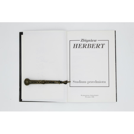 HERBERT Z., Studium przedmiotu, Wrocław 1996