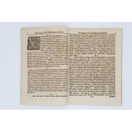 GOTTWALD Ch., Dissertatio Inauguralis De Viscido, Rostochii 1695