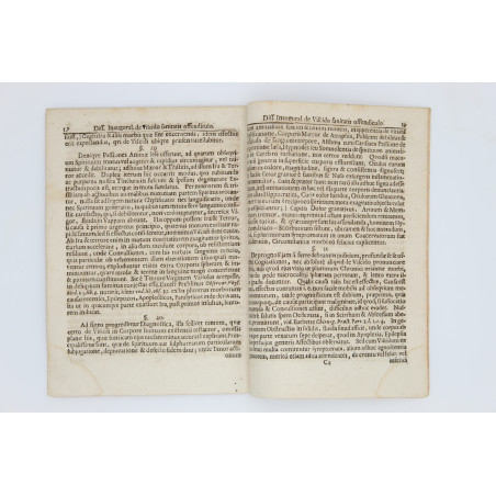 GOTTWALD Ch., Dissertatio Inauguralis De Viscido, Rostochii 1695