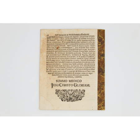 GOTTWALD Ch., Dissertatio Inauguralis De Viscido, Rostochii 1695