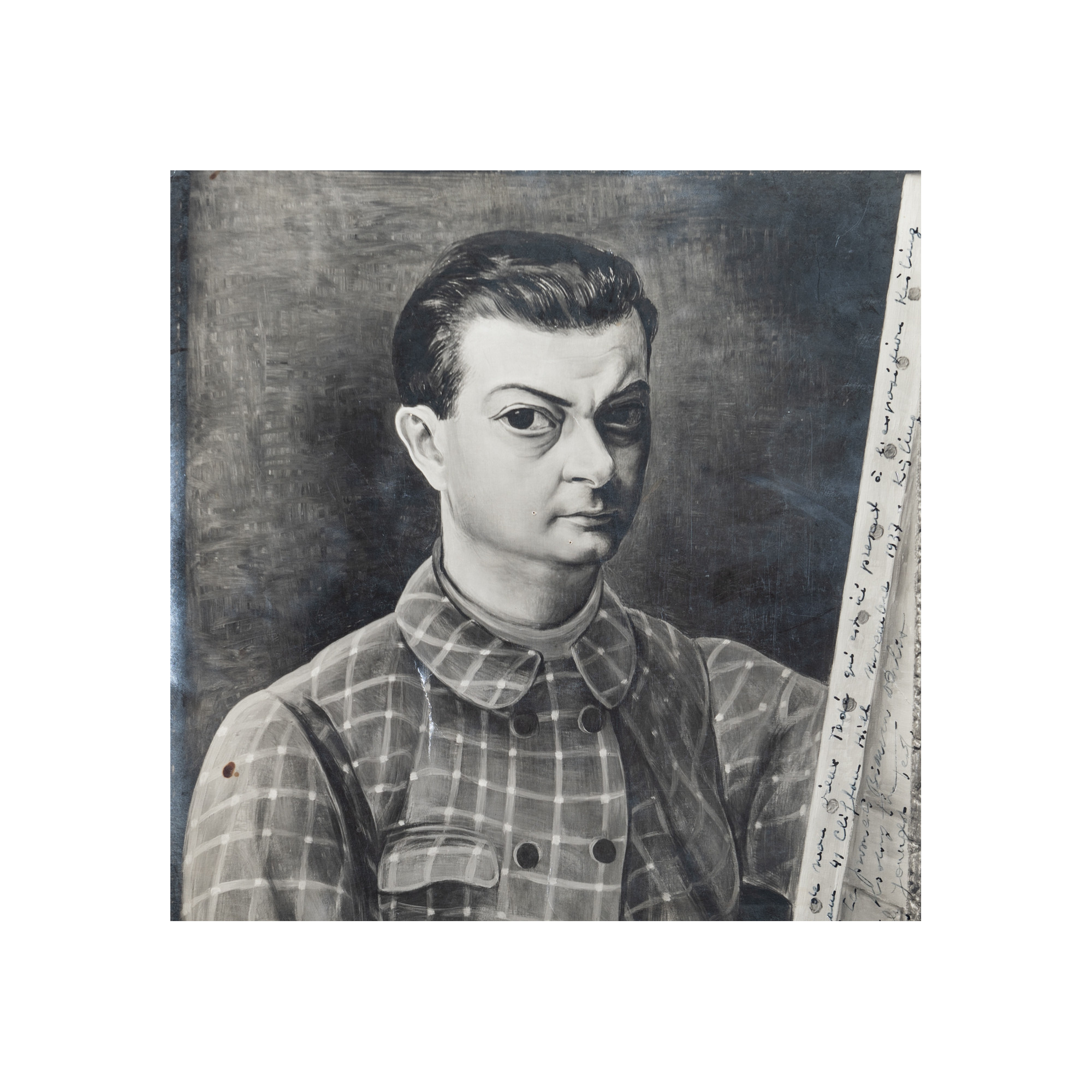 KISLING Moïse, Autoportret artysty Moïse Moses Kisling, wykonany w Paryżu, [nie przed I.1937 / nie po XI.1937] 
