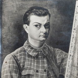 KISLING Moïse, Autoportret artysty Moïse Moses Kisling, wykonany w Paryżu, [nie przed I.1937 / nie po XI.1937] 