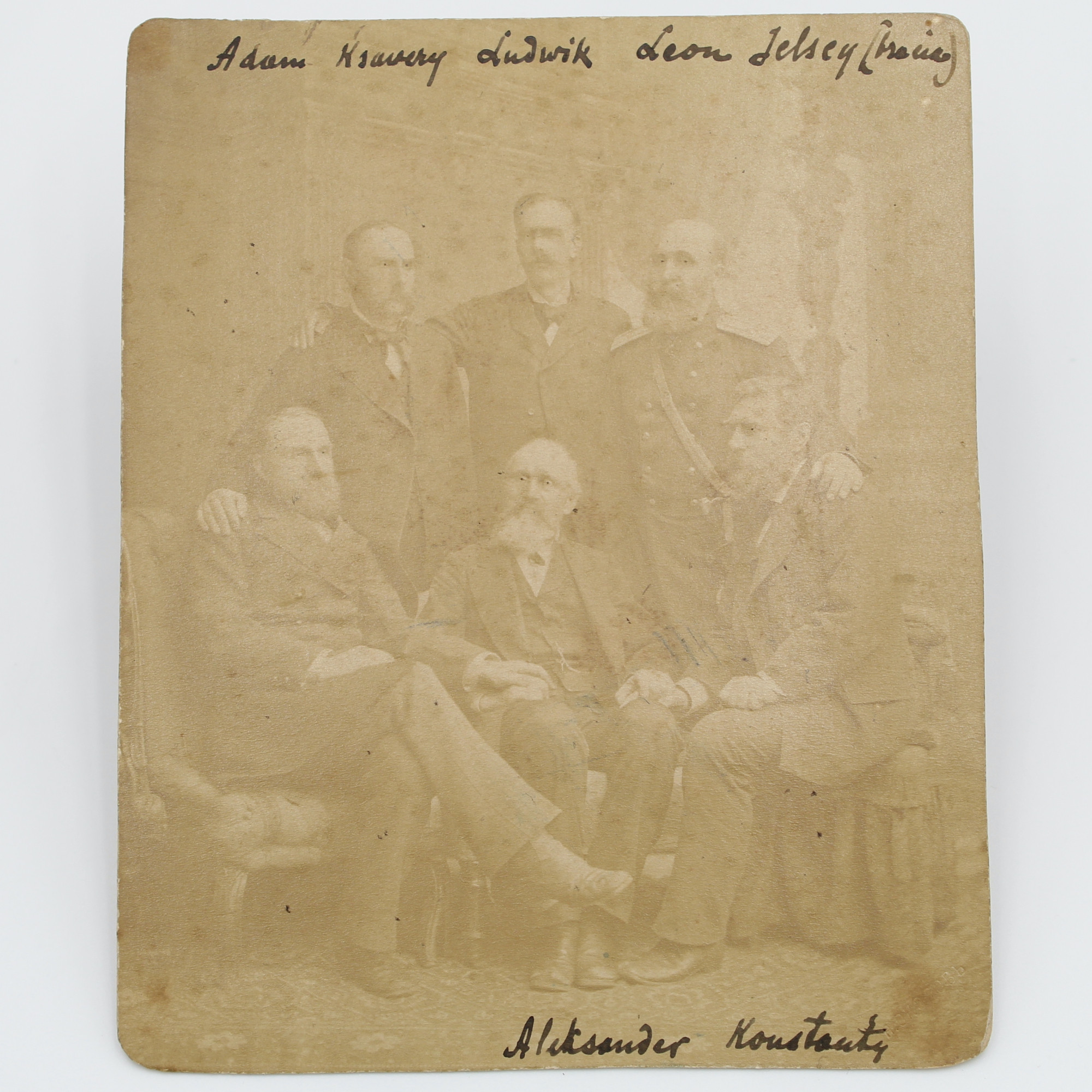 JELSKI Konstanty, [FOTO] Jelski Konstanty i jego bracia, [nie po 1875]