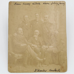 JELSKI Konstanty, [FOTO] Jelski Konstanty i jego bracia, [nie po 1875]